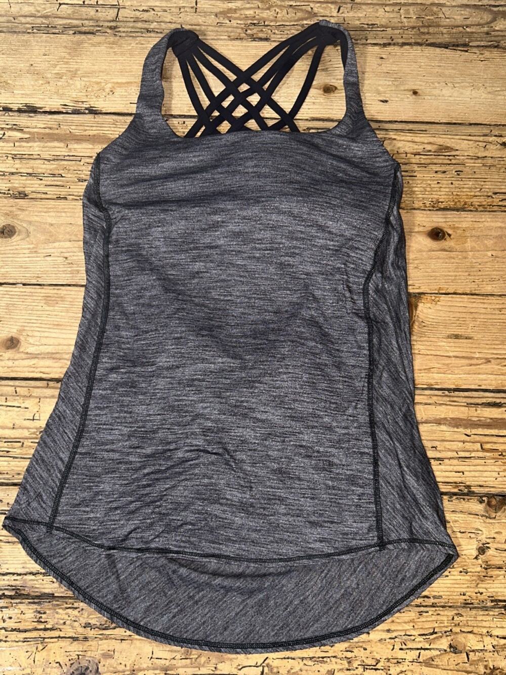Lululemon Women’s Size 6 Slay The Studio 2in1 Tank EUC